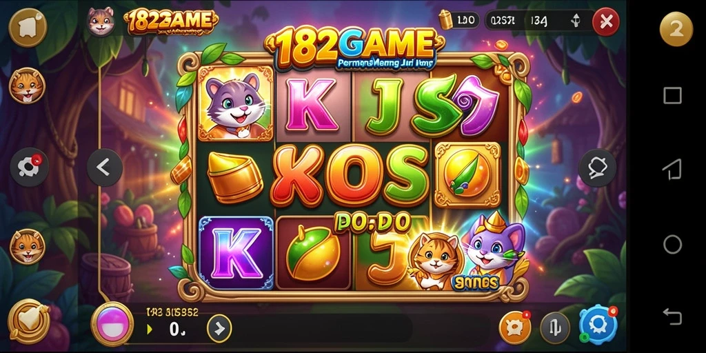 Tangkapan layar gameplay Slot yang menarik dan seru.
