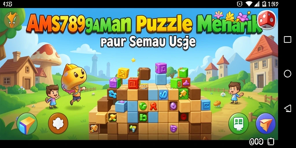 Tampilan gameplay AMS789 dengan berbagai teka-teki menantang.