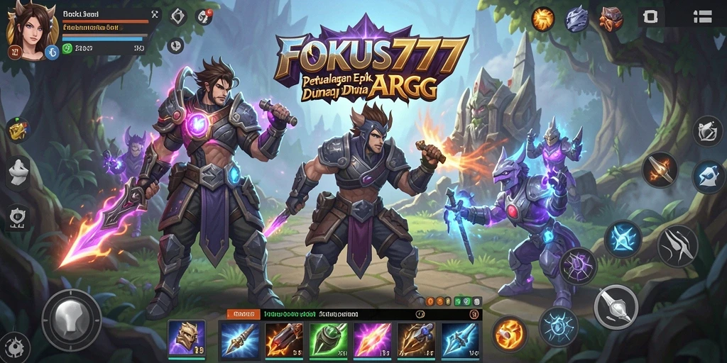 Tampilan gameplay FOKUS777 yang mendebarkan dan penuh aksi.
