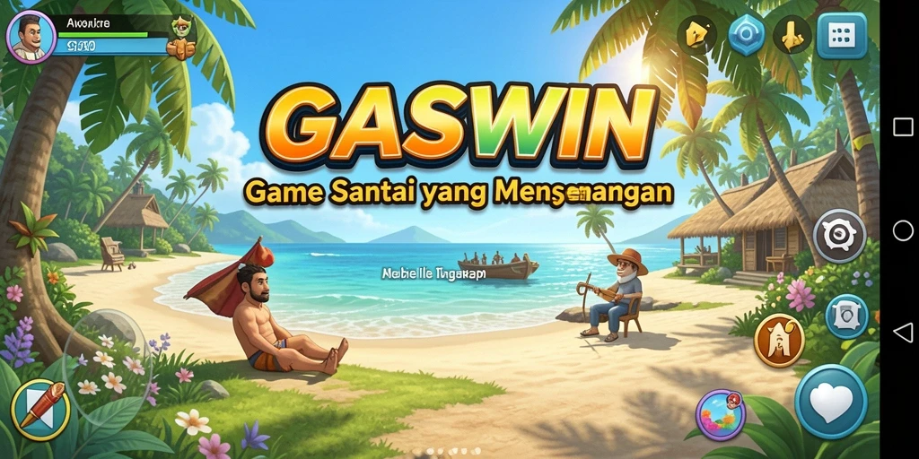 Menampilkan gameplay santai yang mengasyikkan dalam GASWIN.