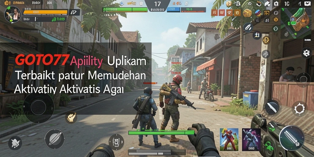 Tampilan antarmuka GOTO77 yang ramah pengguna dan fungsional.