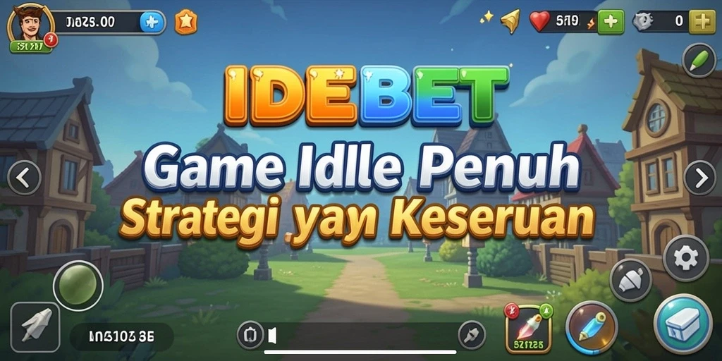 Screenshot menampilkan gameplay seru dan interaksi karakter di IDEBET.