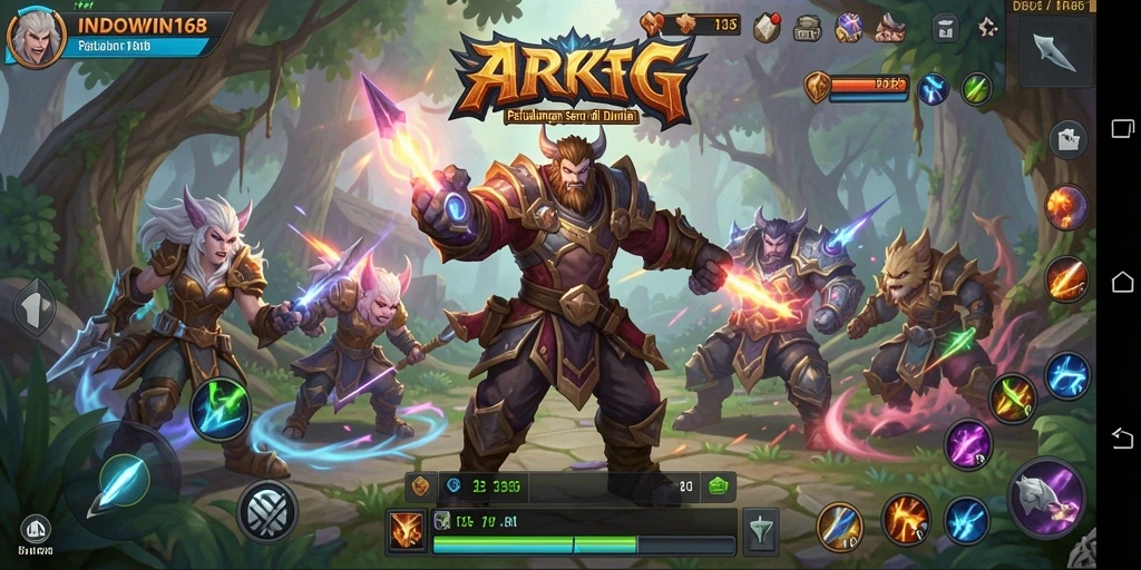 Tampilan gameplay seru di <strong>INDOWIN168</strong> dengan pertarungan yang intens.