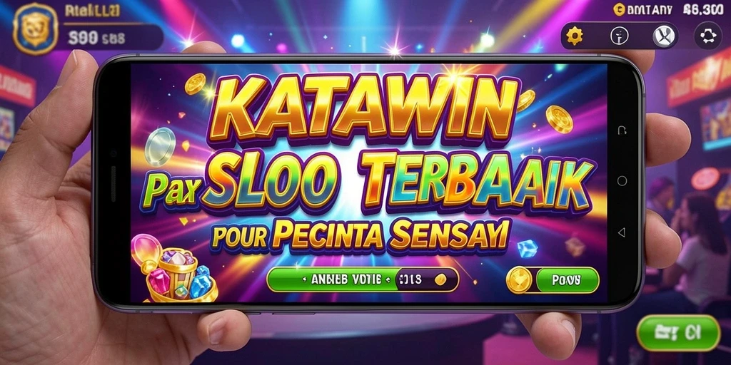 Screenshot gameplay KATAWIN menunjukkan aksi seru dan peluang menang yang hebat.