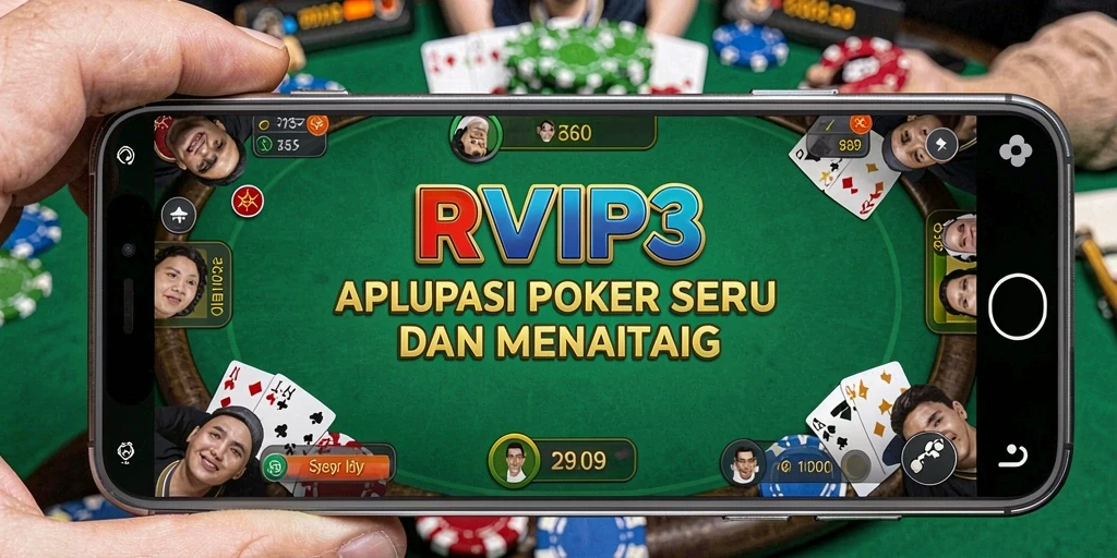 Screenshot menampilkan pengalaman bermain poker yang mendebarkan dan interaktif.