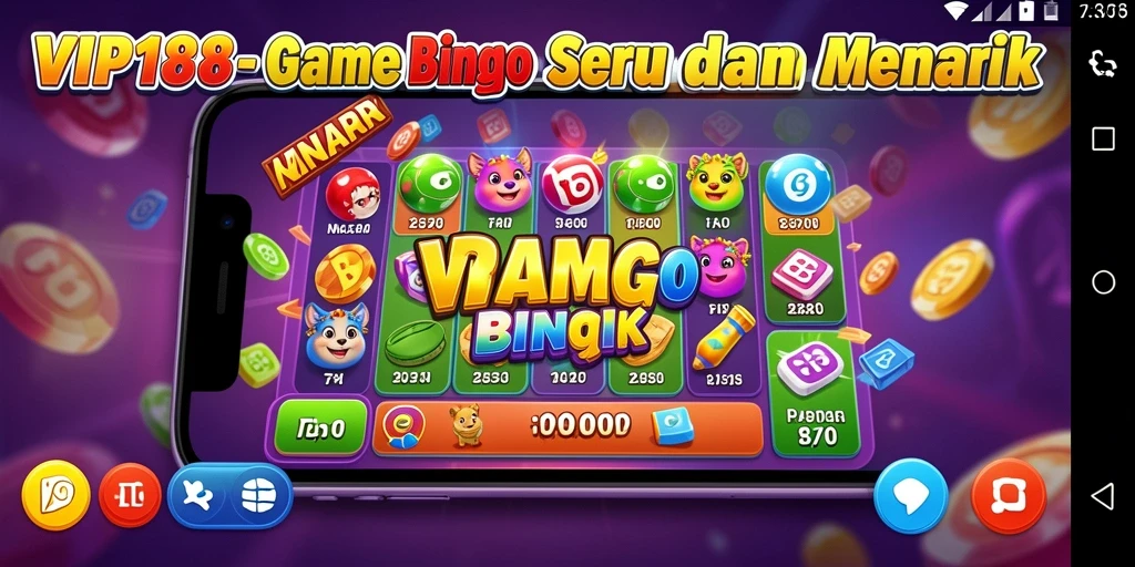 Screenshot gameplay VIP188 menampilkan suasana seru dalam bermain Bingo.